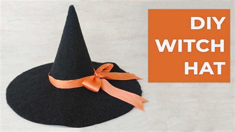 Crafting Halloween Magic: Handmade Felt Witch Hat Project